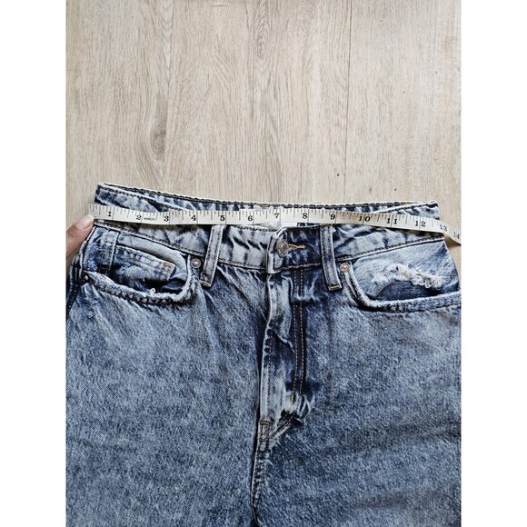 We The Free/FP High Rise Skinny Distressed Jeans Size 25 - Picture 3 of 6